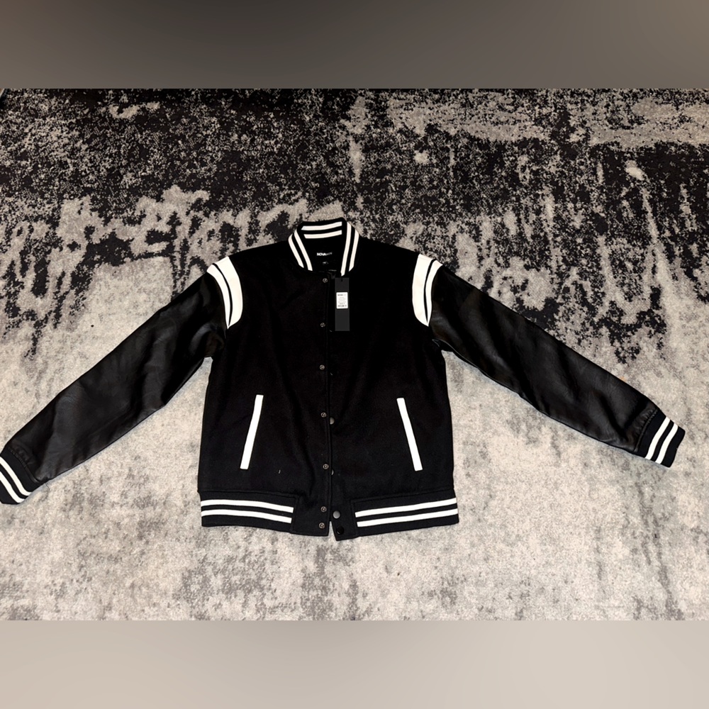Black Varsity Jacket